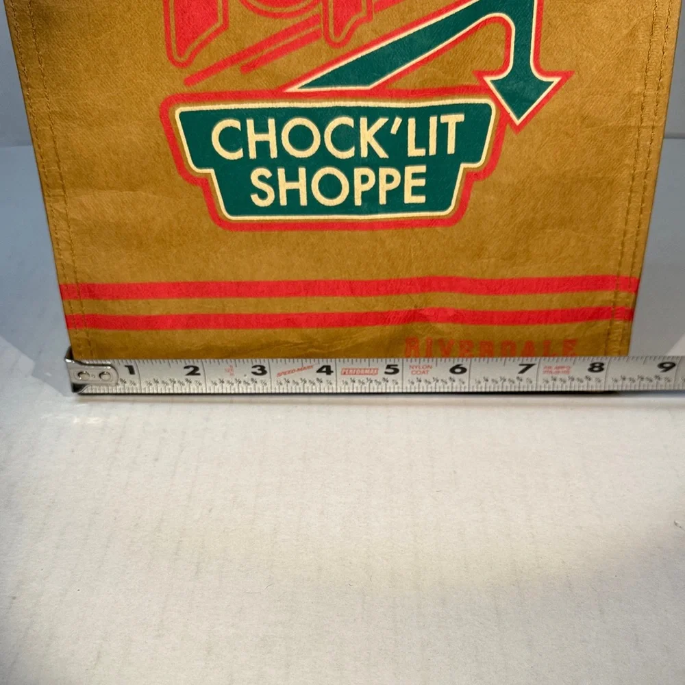 Hot Topic Exclusive Riverdale Pop’s Chock’Lit Shoppe Brown Paper Lunch Bag